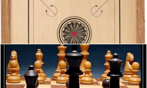 carrom and chess image